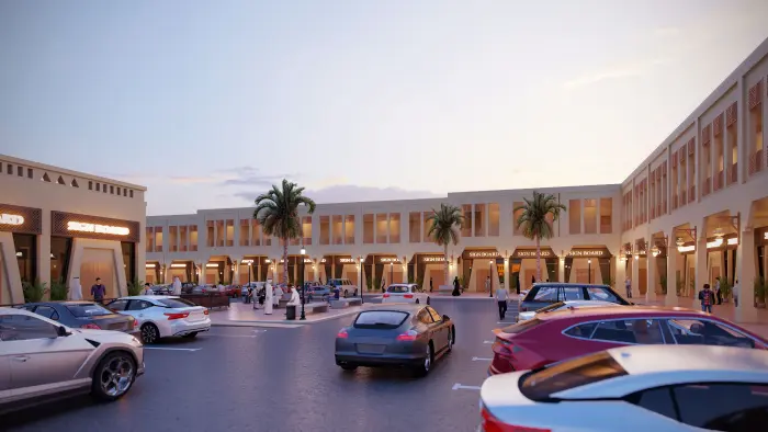 القرية الشعبية ( حفر الباطن ) - Manassat Real Estate Company