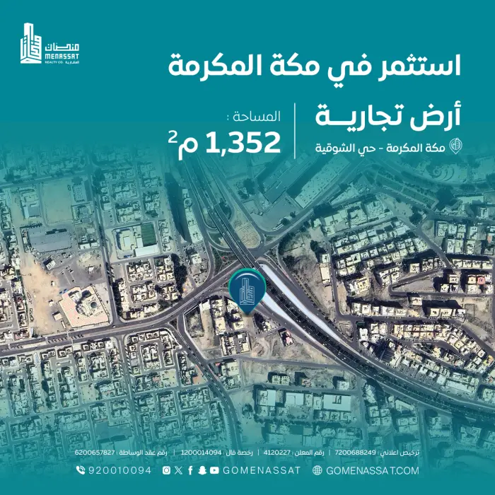 ارض الشوقية - مكة المكرمة - Manassat Real Estate Company