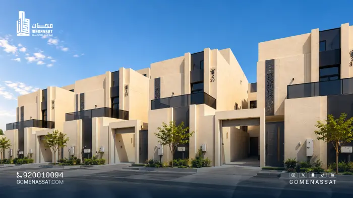 فلل مكونه من 4 دبلوكسات الصواري - Manassat Real Estate Company